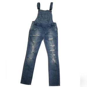 Black Orchid skinny overalls size 24